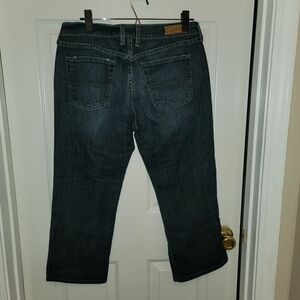 Lucky Brand Dark Blue Cropped Jeans